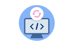 自社開発による最適なアップデート